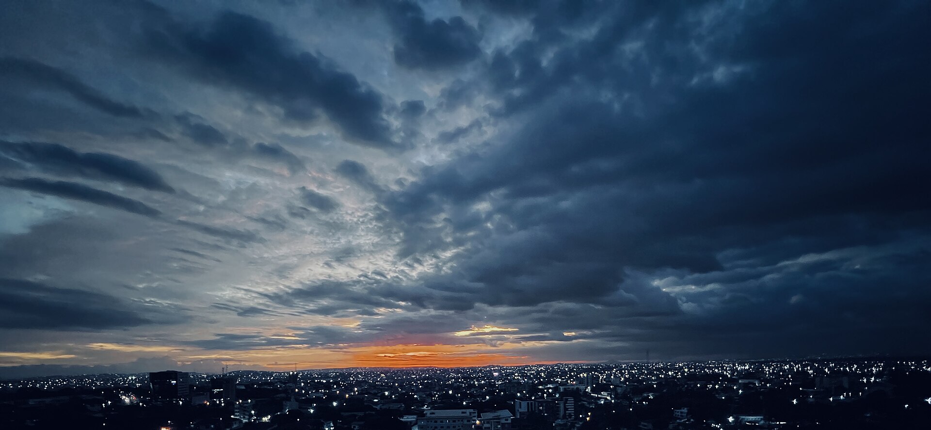 Accra's skyline and high-rise towers.