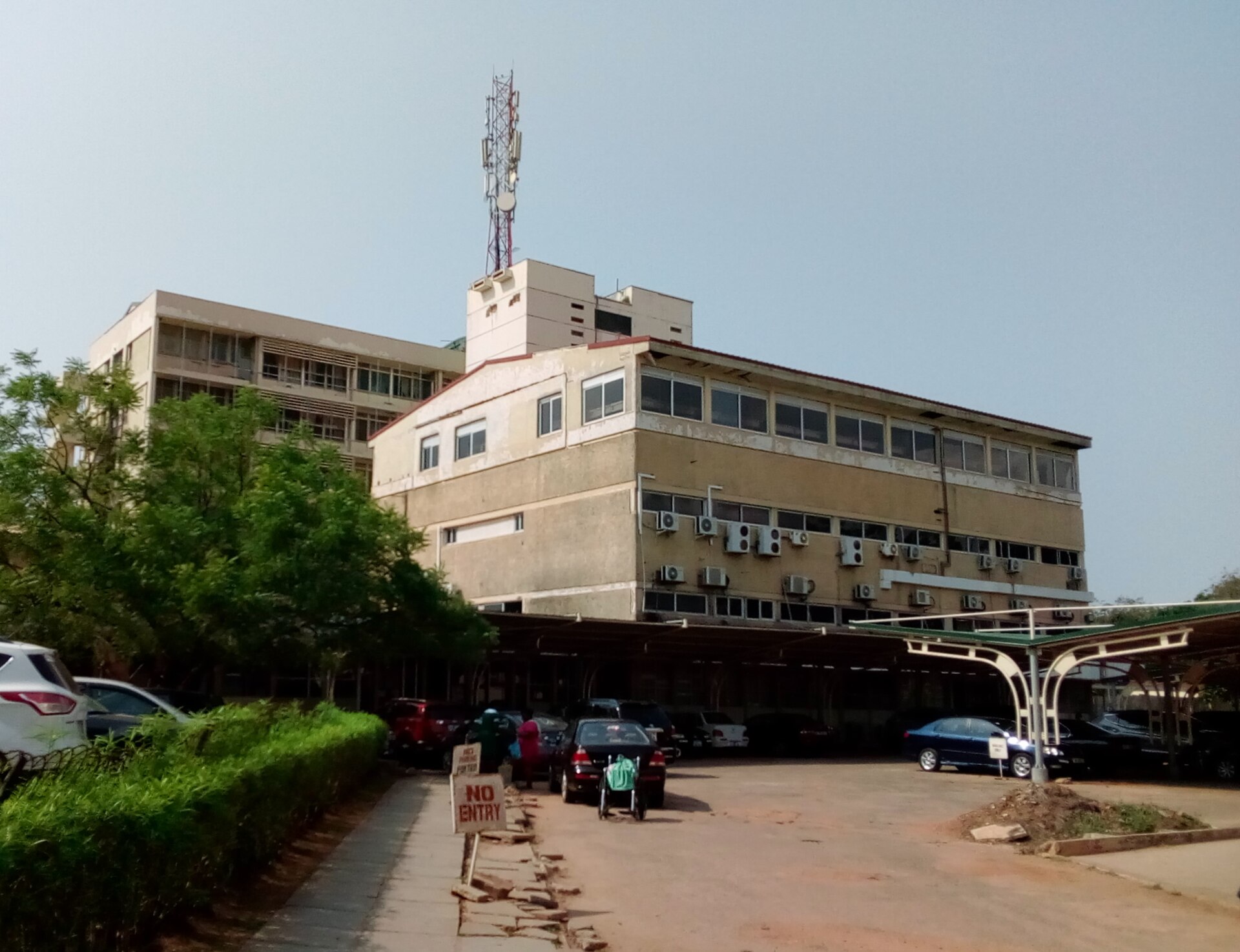 A hospital in Accra.