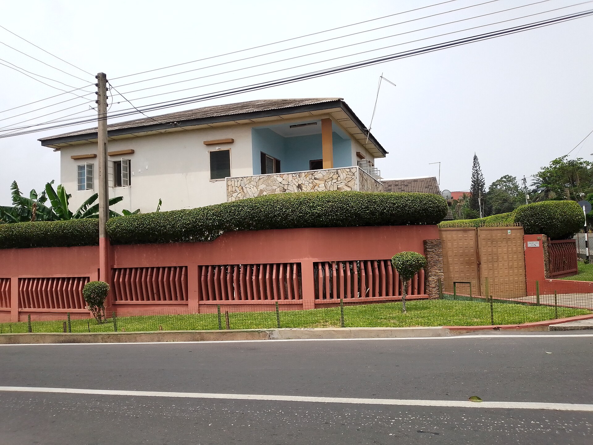 Residential housing in Accra.